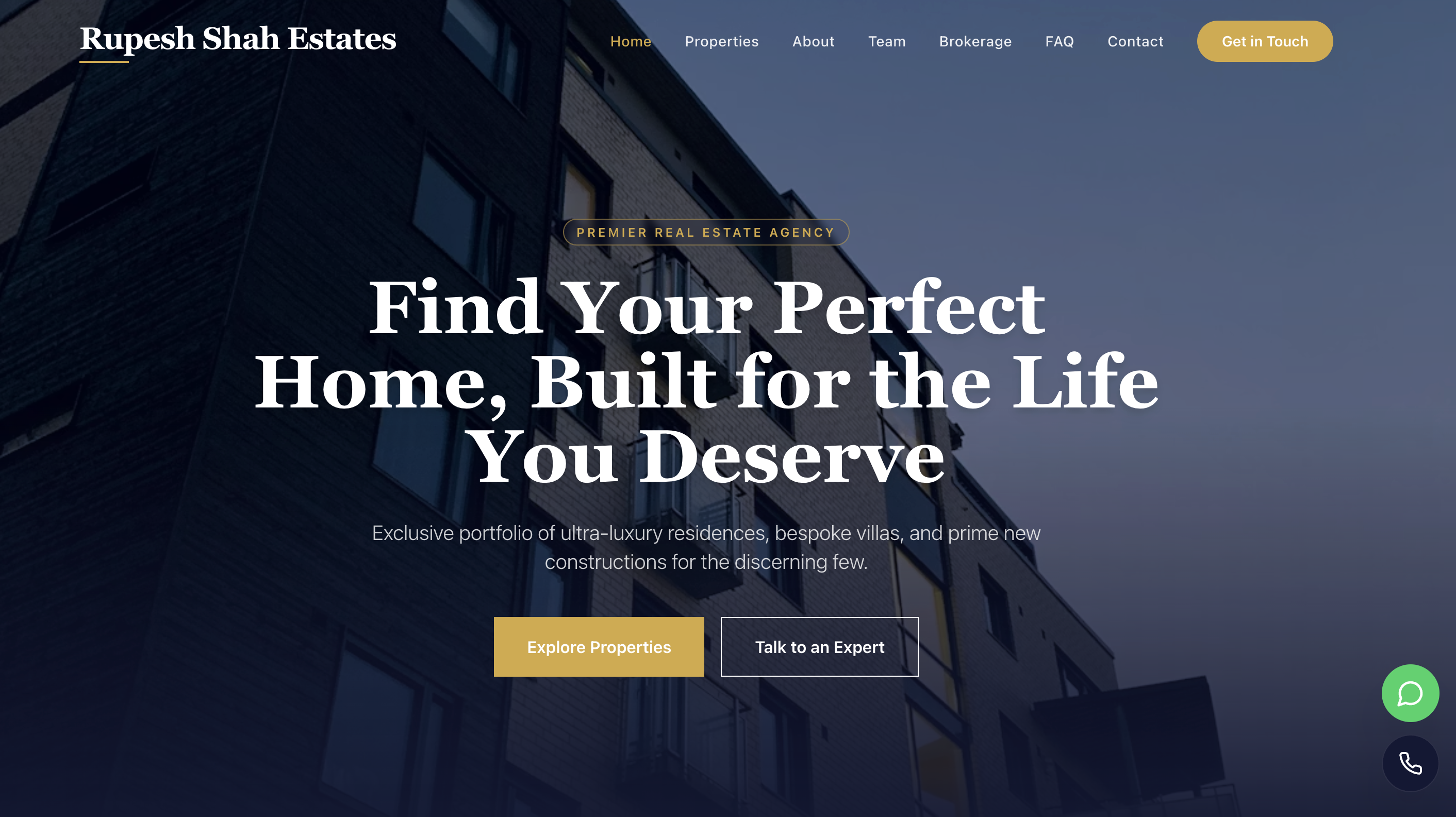 Real Estate Platform with Property Listings & Lead Generation